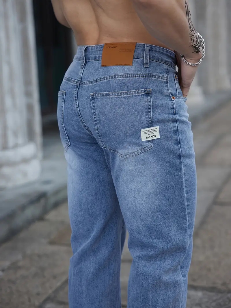 2025 夏薄型メンズストレッチだぶだぶのジーンズ弾性ウエス - Levis Jeans 501 のレビューと価格