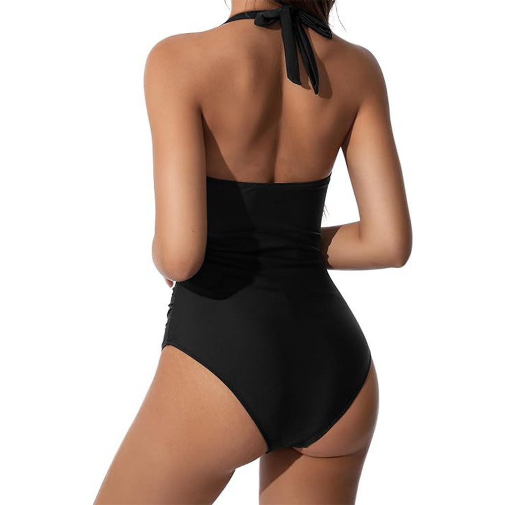 女性用ワンピース水着 おなかコントロール水着 レディース用  - Swimsuit Bikini Ruched のレビューと価格